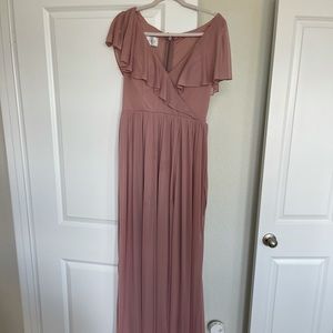 Azazi Jael bridesmaid dress